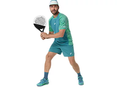 Tricou Asics Barbati Padel Court All Over Print Misty Pine [8]