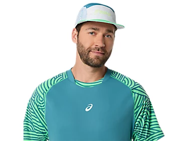 Tricou Asics Barbati Padel Court All Over Print Misty Pine [2]