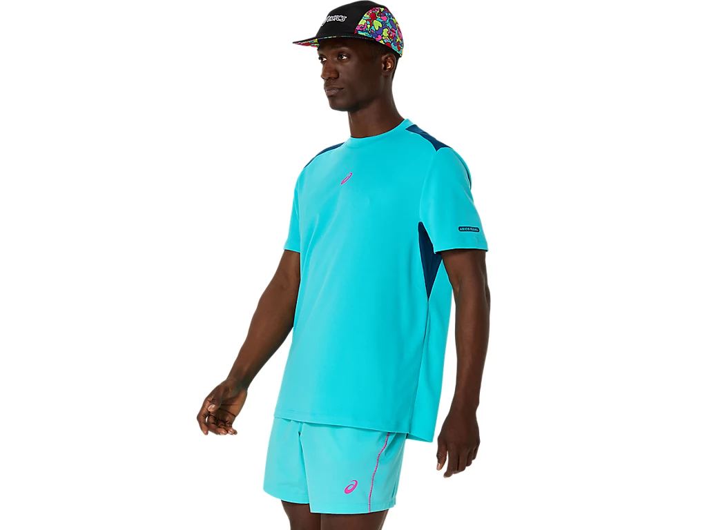 Tricou Asics Barbati Padel Court Energy Aqua [4]