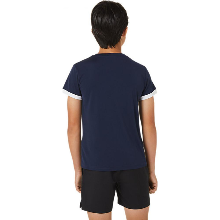 TRICOU ASICS BOYS TENNIS MIDNIGHT WHITE [2]