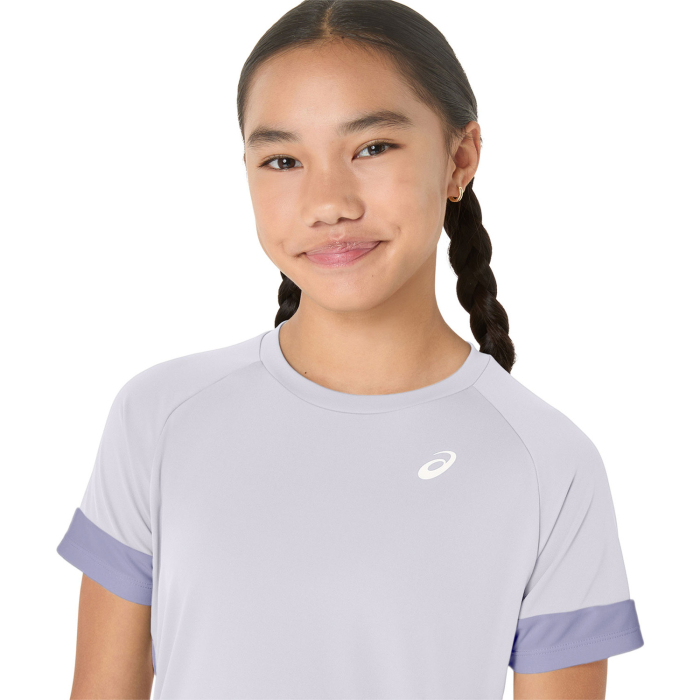 Tricou Asics Copii SS Lilac Hint/Bluebell [2]