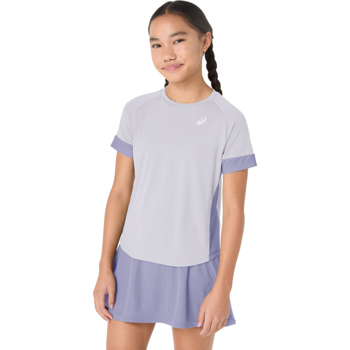 Tricou Asics Copii SS Lilac Hint/Bluebell [3]