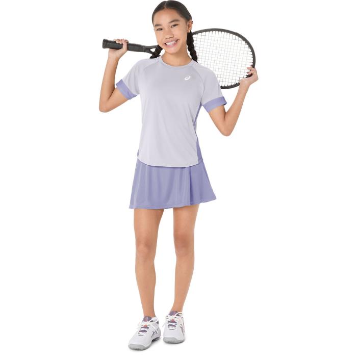 Tricou Asics Copii SS Lilac Hint/Bluebell [7]