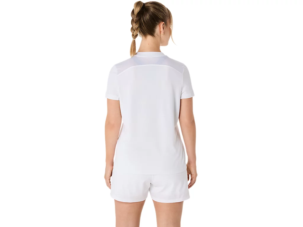 Tricou Asics Femei Court Graphic Brilliant White [2]