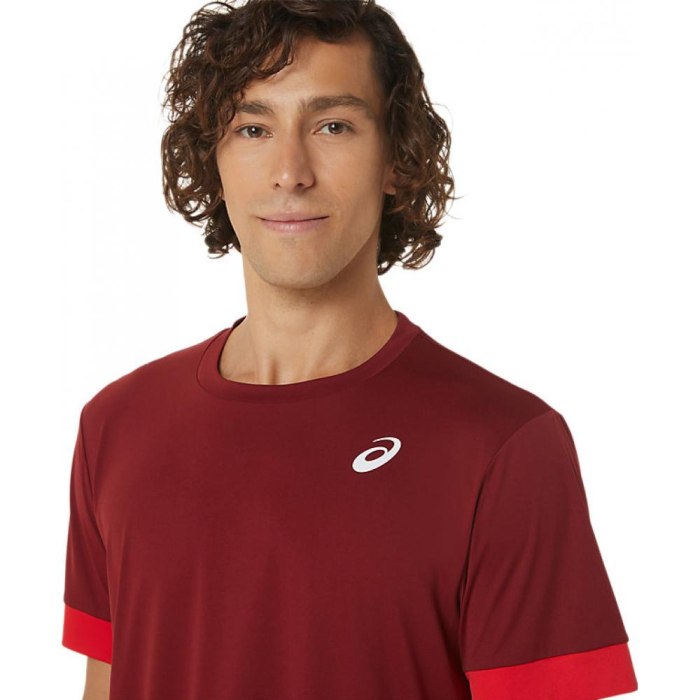 TRICOU ASICS MEN COURT SS CLASSIC RED [3]