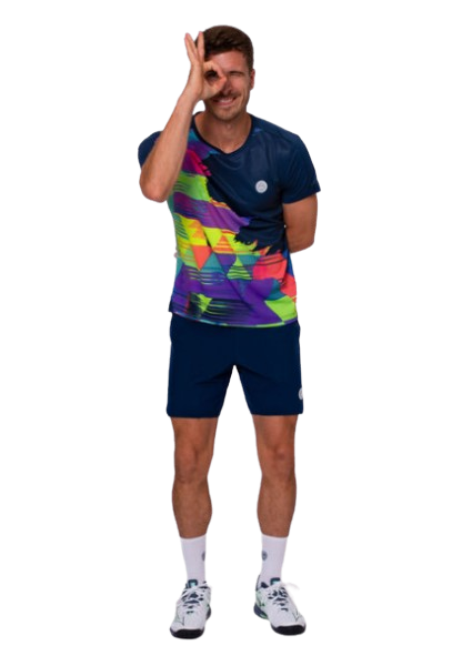 Tricou Bidi Badu Barbati Kaleido Albastru Inchis/Mix [5]