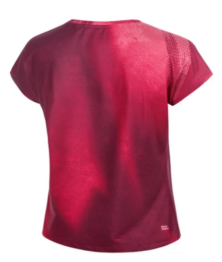 Tricou Bidi Badu Copii Freeze Out Cap Sleeve Rosu/Roz [2]