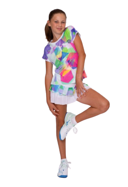 Tricou Bidi Badu Copii Kaleido Alb/Mix [5]