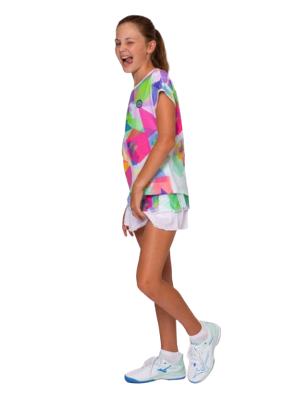 Tricou Bidi Badu Copii Kaleido Alb/Mix [6]
