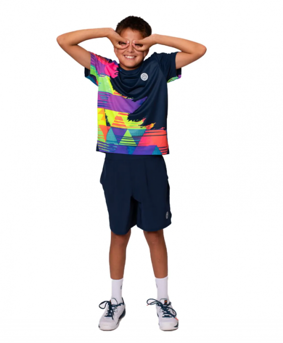 Tricou Bidi Badu Copii Kaleido Albastru Inchis/Mix [3]