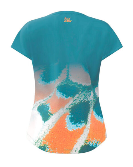 Tricou Bidi Badu Copii Melbourne 2025 Petrol/Portocaliu [2]