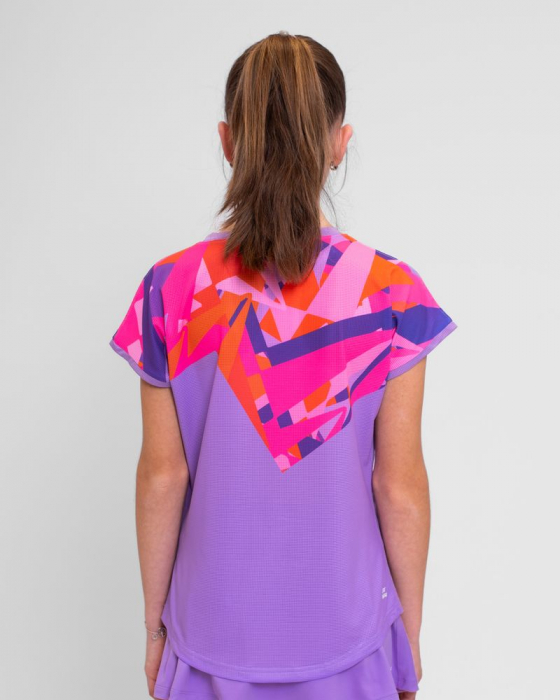 Tricou Fata BIDI BADU Spike Lila/Roz [4]