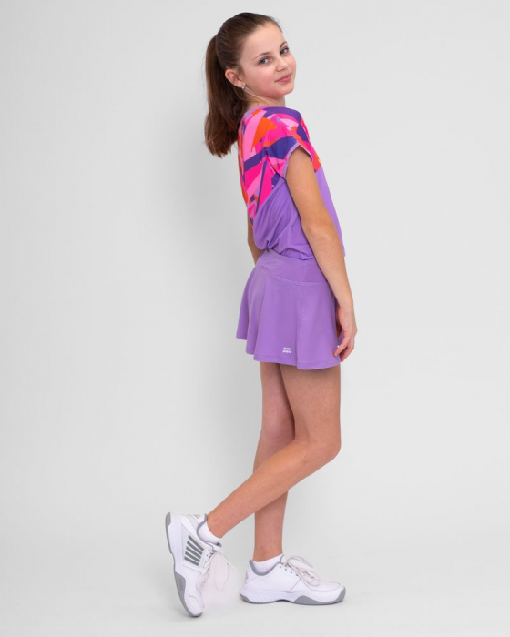 Tricou Fata BIDI BADU Spike Lila/Roz [8]