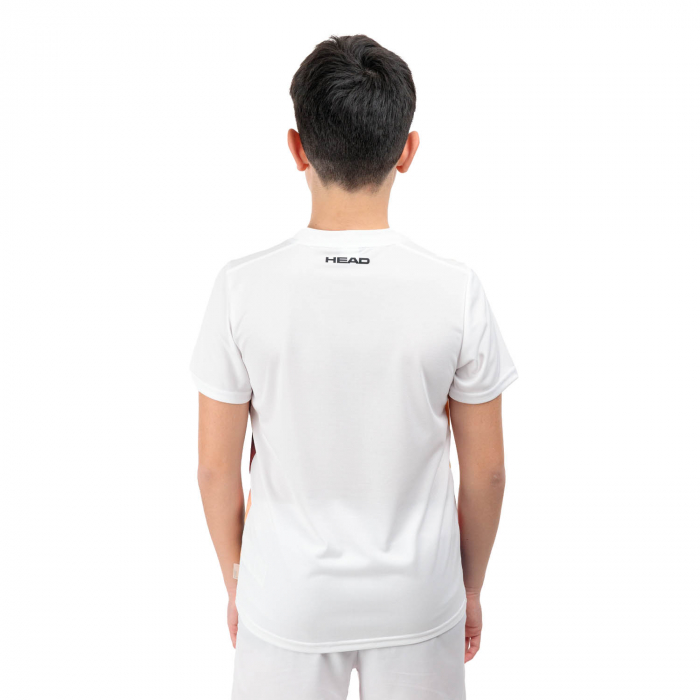 TRICOU HEAD JUNIORI BAIETI TOPSPIN Print Vision Royal [2]