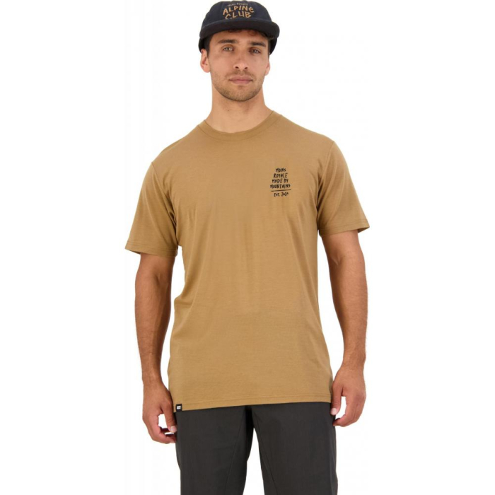 Tricou merino Mons Royale M Icon Thirt Toffee [2]