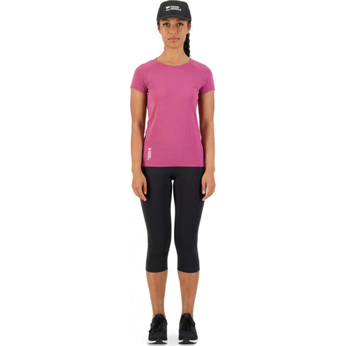 Tricou merino Mons Royale W Bella Tech Tee Berry [4]
