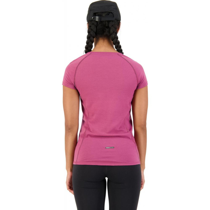 Tricou merino Mons Royale W Bella Tech Tee Berry [3]
