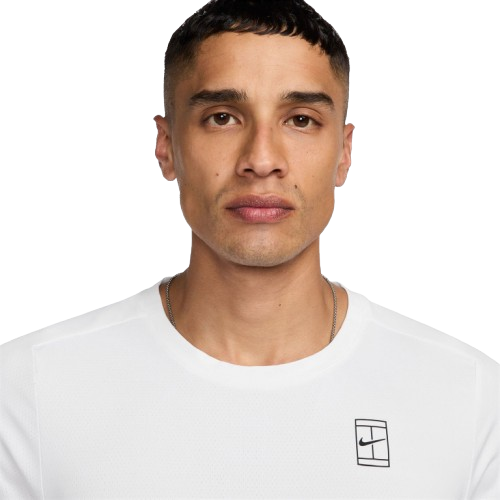 Tricou Tenis Nike Barbati Advantage Crew White [3]