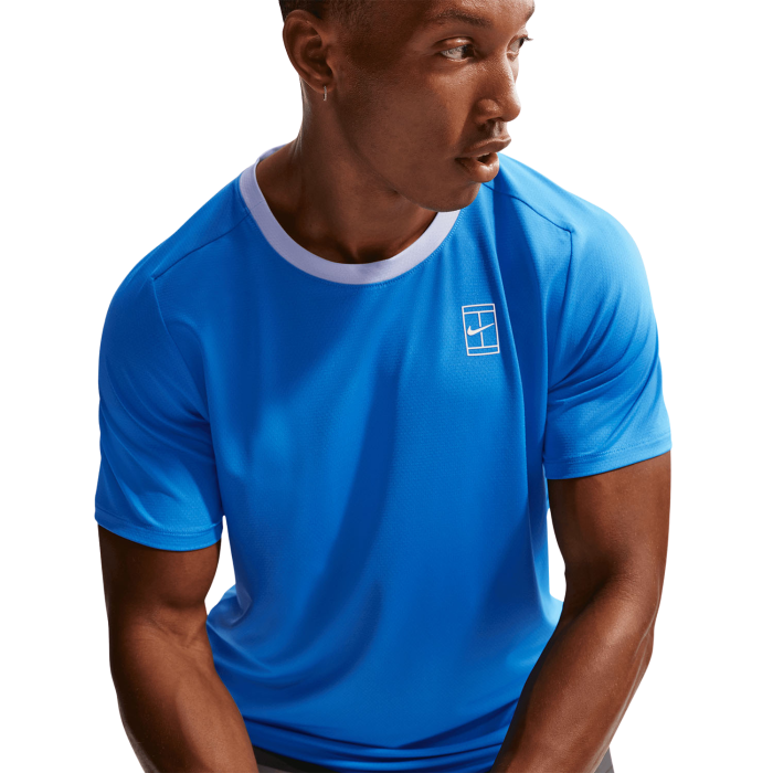 Tricou Nike Barbati Advantage Light Photo Blue/Hydrogen Blue [4]
