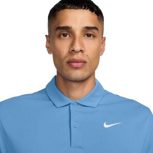 Tricou Tenis Nike Barbati Dri-Fit Solid Polo Blue Beyond [3]