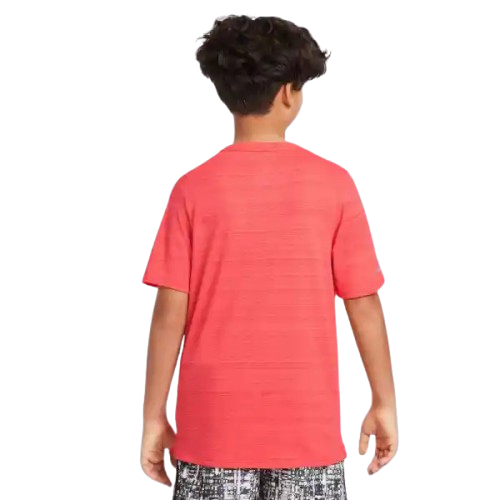 Tricou Nike Copii Dr-Fit Miler Ember Glow [3]