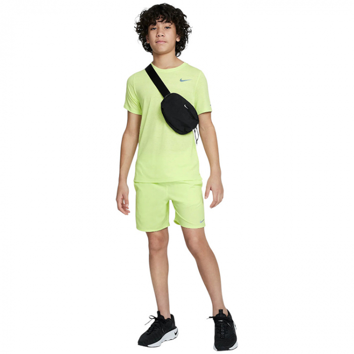 Tricou Nike Copii Dr-Fit Miler Lime [4]