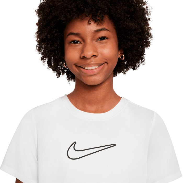 Tricou Nike Copii Dri-FIT One White [3]