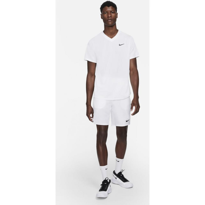 TRICOU NIKE COURT DRI-FIT VICTORY WHITE [4]