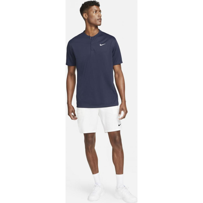 TRICOU NIKE DRI-FIT BLADE SOLID POLO NAVY [3]