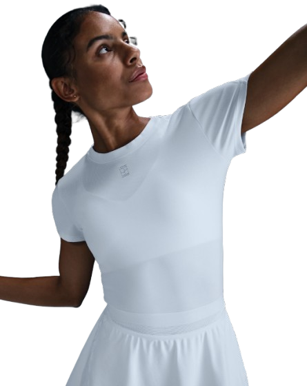 Tricou Tenis Nike Femei DF Advantage White [1]