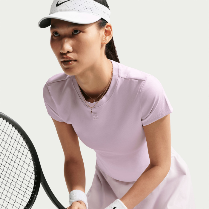 Tricou Nike Femei Dri-FIT Advantage Bleached Lilac [2]