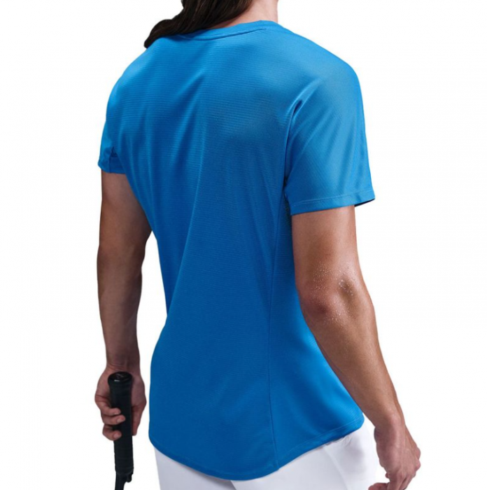 Tricou Tenis Nike Rafa M NK Dri-FIT Challenger Albastru [3]