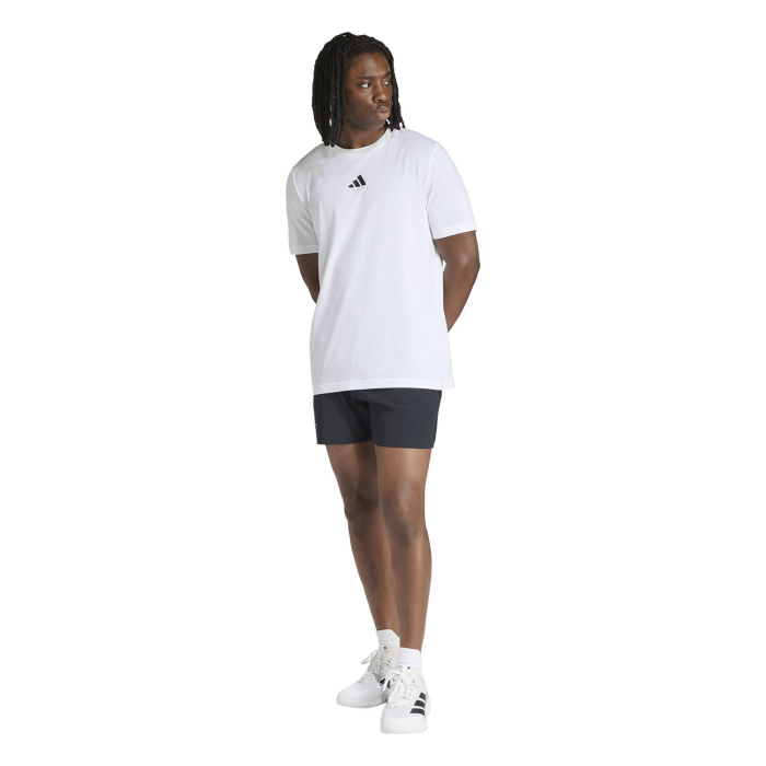 Tricou Padel Adidas Barbati Grafic Category White [3]
