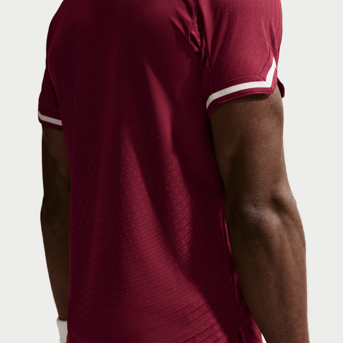 Tricou Polo Nike Barbati Aero-FIT Slam NY Team Red/Pale Ivory [4]