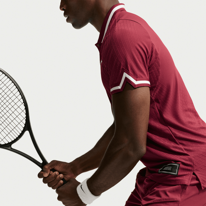 Tricou Polo Nike Barbati Aero-FIT Slam NY Team Red/Pale Ivory [5]