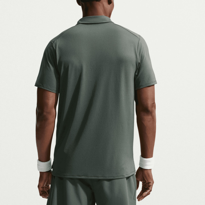 Tricou Polo Nike Barbati Dri-FIT Advantage Camo Green/Cucumber Calm [5]