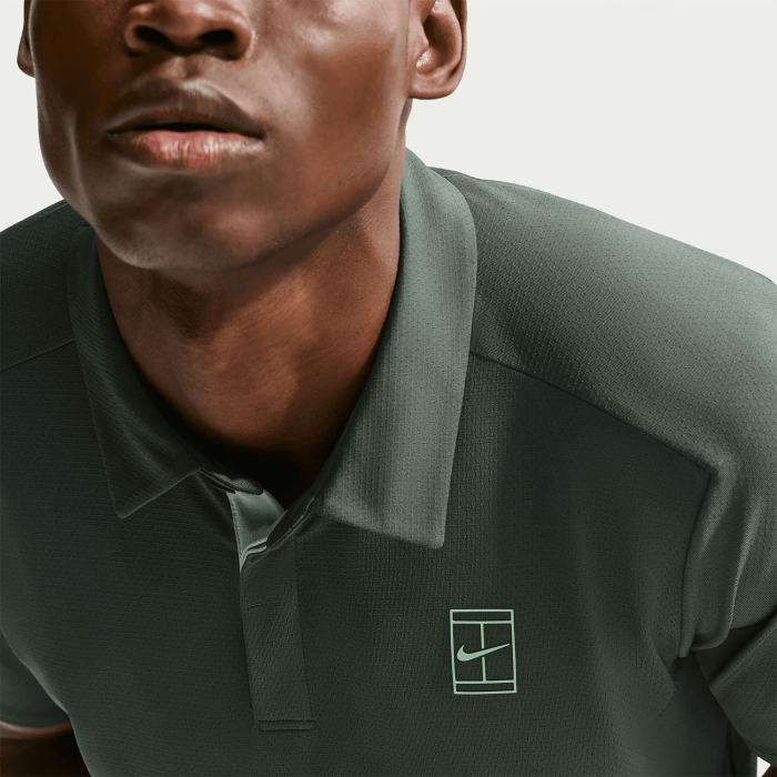 Tricou Polo Nike Barbati Dri-FIT Advantage Camo Green/Cucumber Calm [2]