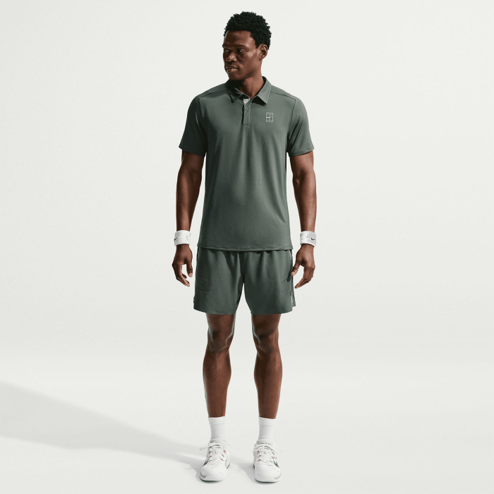 Tricou Polo Nike Barbati Dri-FIT Advantage Camo Green/Cucumber Calm [3]