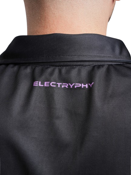 Tricou Polo Tenis Electryphy Barbati Elevate Negru [4]