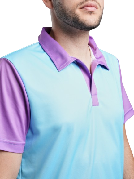 Tricou Polo Tenis Electryphy Barbati Elevate Turquoise [3]