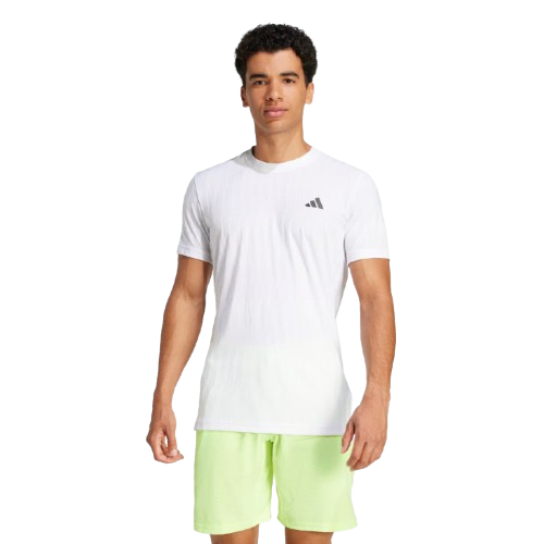 Tricou Tenis Adidas Barbati Airchill Climacool Freelift White [4]