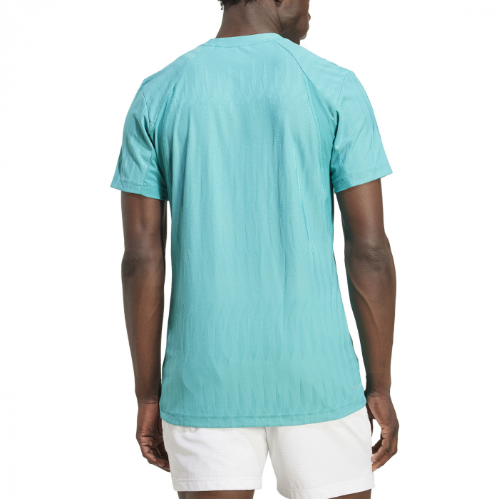 Tricou Tenis Adidas Barbati Climacool Airchill FreeLift Turcoaz [2]