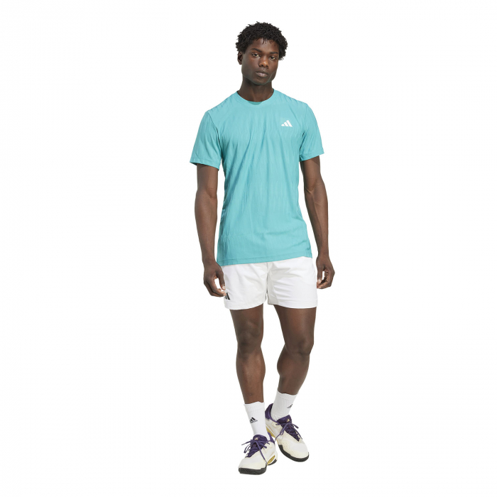 Tricou Tenis Adidas Barbati Climacool Airchill FreeLift Turcoaz [4]
