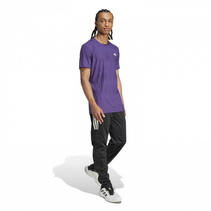 Tricou Tenis Adidas Barbati Climacool Airchill FreeLift Violet Pruna [4]