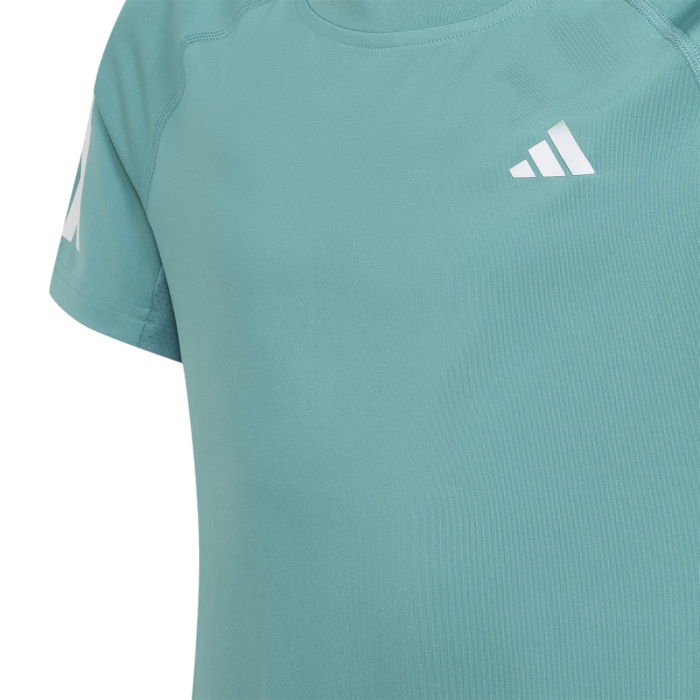 Tricou Tenis Adidas Copii Club Logo Powder Teal [3]