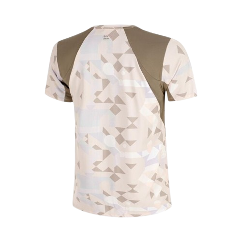 Tricou Tenis Bidi Badu Copii Paris 2025 V-Neck Bej/Maro [2]