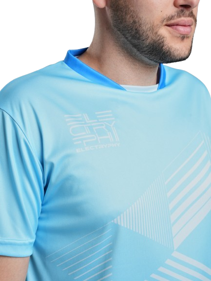 Tricou Tenis Electryphy Barbati Physical Turquoise [3]