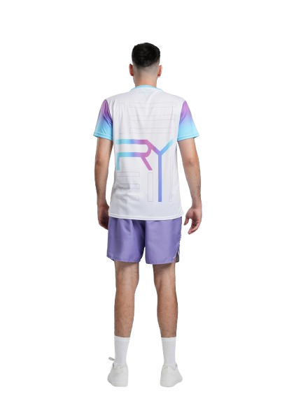 Tricou Tenis Electryphy Barbati Tryumph Alb [2]