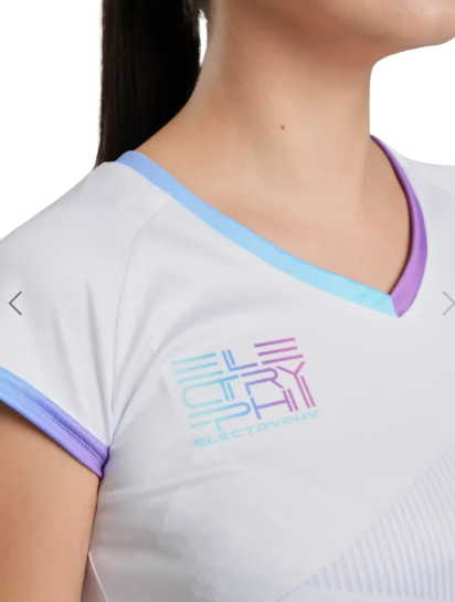 Tricou Tenis Electryphy Femei Physical Alb [3]