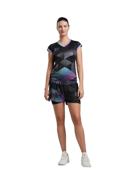 Tricou Tenis Electryphy Femei Physical Negru [1]